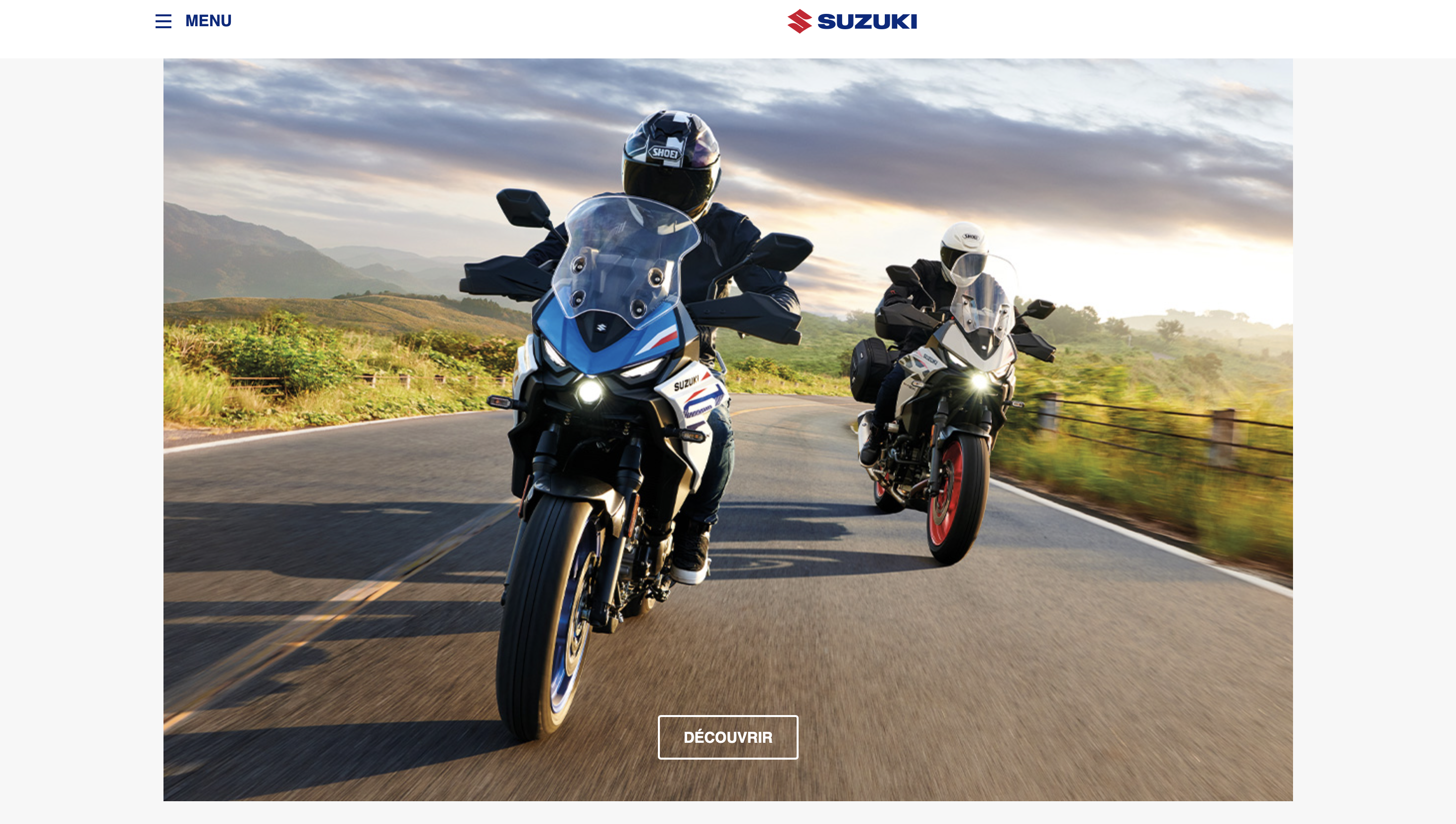 Reproduction du "Site Suzuki Moto"